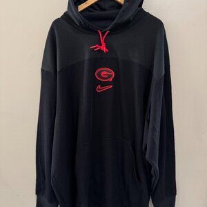Nike UGA Dawgs Georgia Bulldogs Football Team Issue PE On-Field Hoodie Shirt 4XL